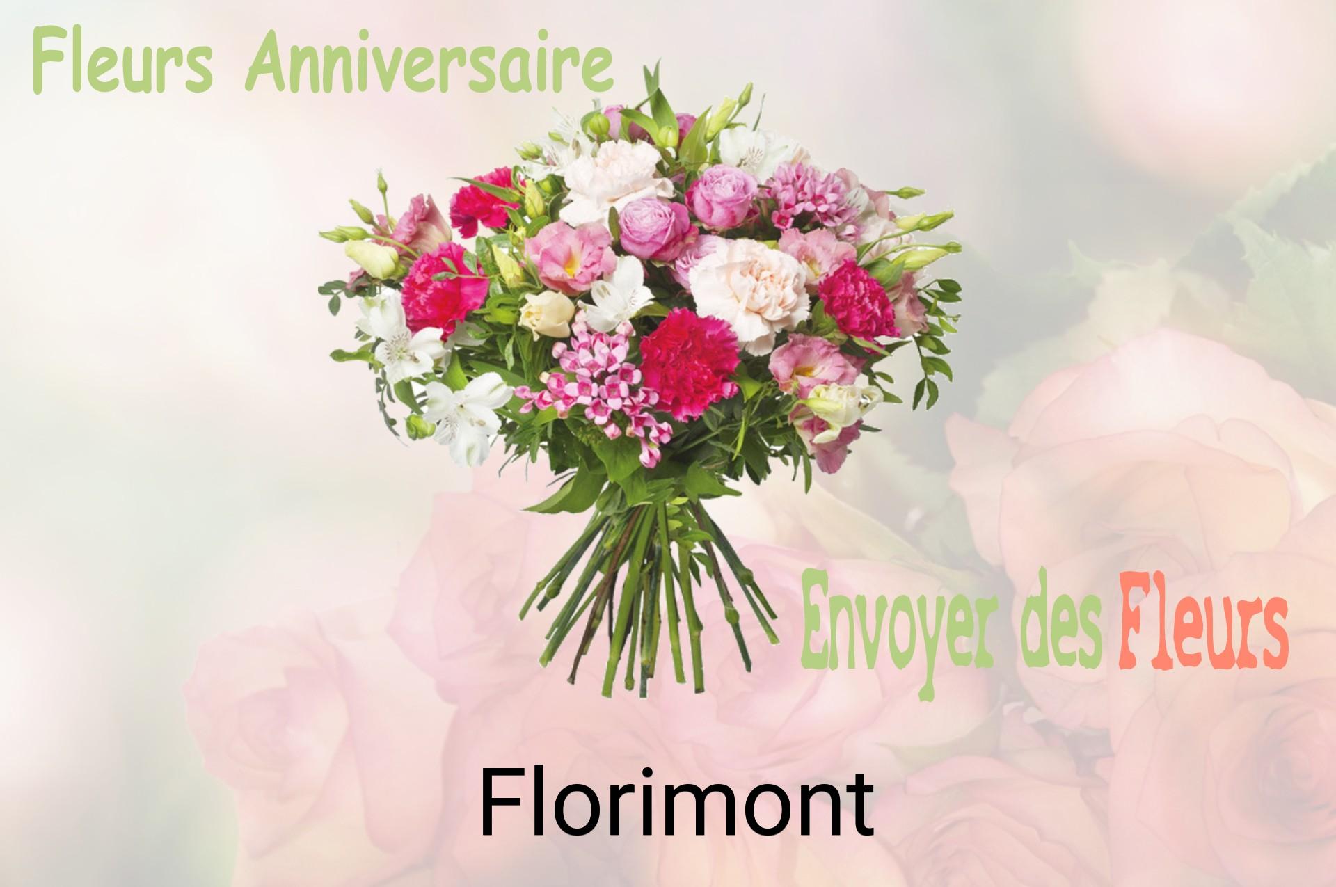 Bouquet de fleurs d’anniversaire livré à Florimont